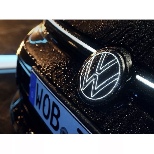 Original golf emblem r - vw,