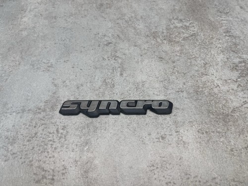 Golf syncro emblema - vw,
