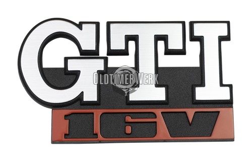 Scritta emblema gti 16v per - 16v",