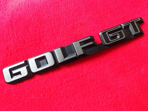 Golf emblem posteriore - 2, gt