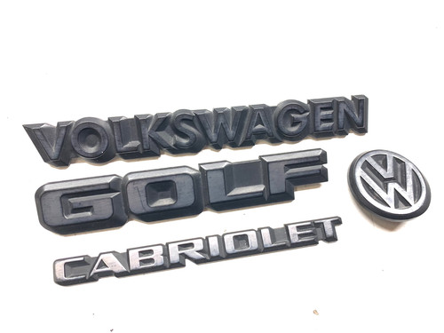 Golf cabrio emblema segno - cabrio,