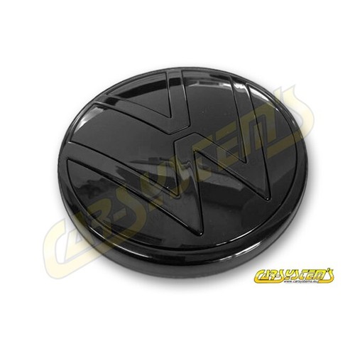 Logo emblema posteriore nero