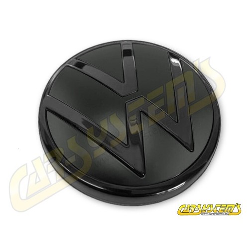 Logo emblema posteriore nero