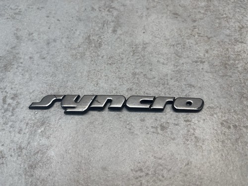 Golf syncro emblema - vw,